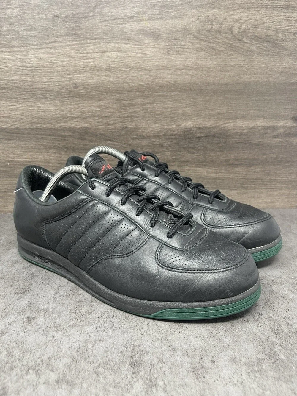 Reebok S Carter Classic Low Jay Z Black Green Size 9.5 Mens Leather 10-101566